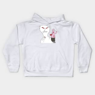 vampire drinking cocktail Kids Hoodie